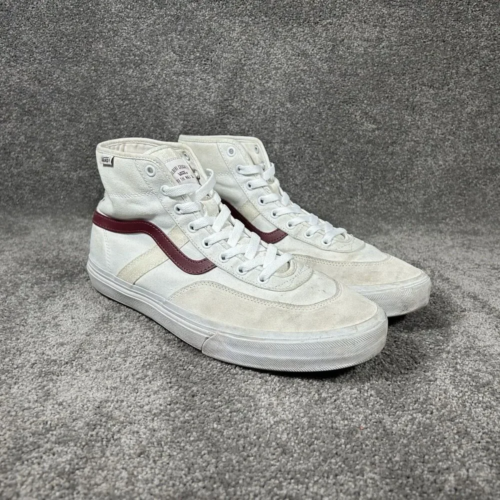 Vans Gilbert Crockett Off The Wall 66 Mens Size 13 White PopCush Athletic Shoes - Picture 2 of 13